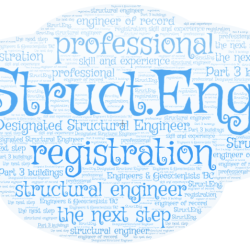 Struct.Eng. Registration with Engineers and Geoscientists B.C.