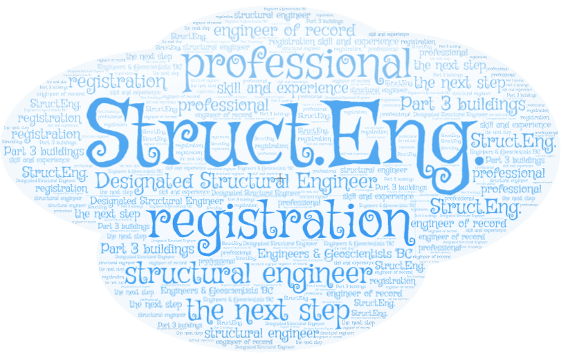 Struct.Eng. Registration with Engineers and Geoscientists B.C.